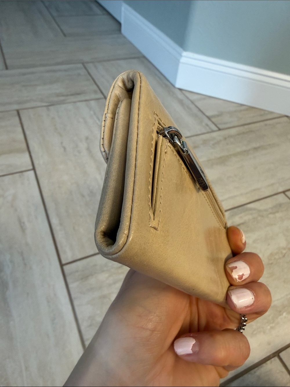 HOBO Lacy Leather Mini Wallet - Picture 5 of 16